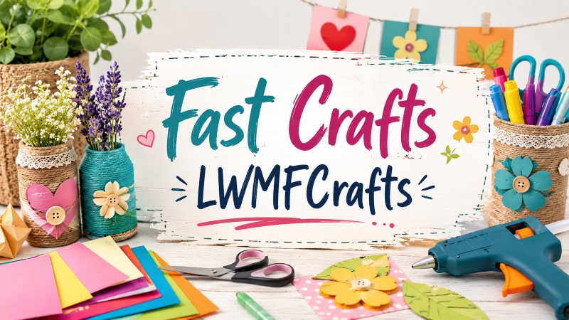 Fast Crafts LWMFCrafts: Creative DIY Projects You Can Complete in Minutes